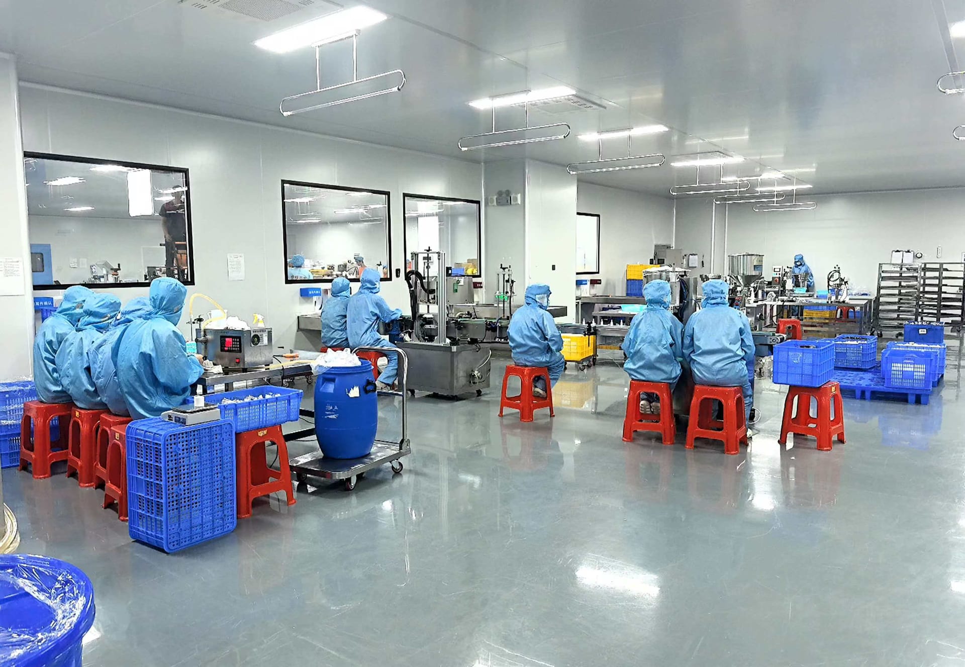 Full production line with end-to-end quality control